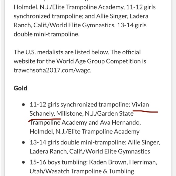 Hand signature from World Champion Gymnast - Picture 7 of 9